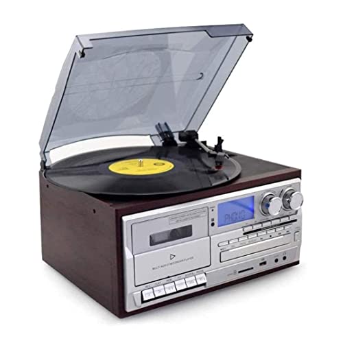 AURADO Figurines Tourne-Disque Vinyle Phonographe Antique Tourne-Disque Bluetooth Classique avec encodage USB (Tourne… - Les Beatles, Paul McCartney, John Lennon, RIngo Starr, George Harrison AURADO Figurines Tourne-Disque Vinyle Phonographe Antique Tourne-Disque Bluetooth Classique avec encodage USB (Tourne… – Image 5