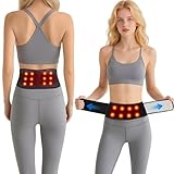 Callicebus Heated Back Braces, Back Support Belt with Magnet, Self Heating Lower Support Back Braces for Lower Pain Relief, Adjustable Lumbar Support Belt for Herniated Disc,Sciatica,Scoliosis