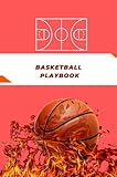 Basketball playbook: A basketball playbook courts diagram Notebook for coaches playmakers traing book with 2023 calendar page 6*9 size