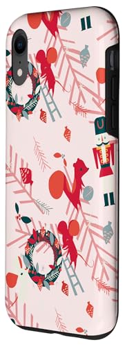Carcasa para iPhone XR Encantadora decoración de árbol de Navidad para dispositivos navideños - imagen 2