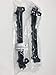 SUBARU 2008 to 2011 Impreza Front Left Right Bumper Brackets Set 57707FG012 and 57707FG002