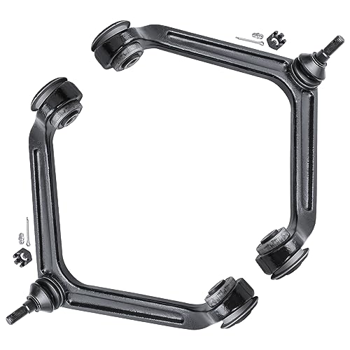 Image of Detroit Axle - 4WD Front 12pc Suspension Kit for Dodge Ram 1500, 2002 2003 | 2004 2005, 2 Upper Control Arms 2 Lower Ball Joints 2 Sway Bar Links 4 Outer & Inner Tie Rod Ends 2 Boots Replacement