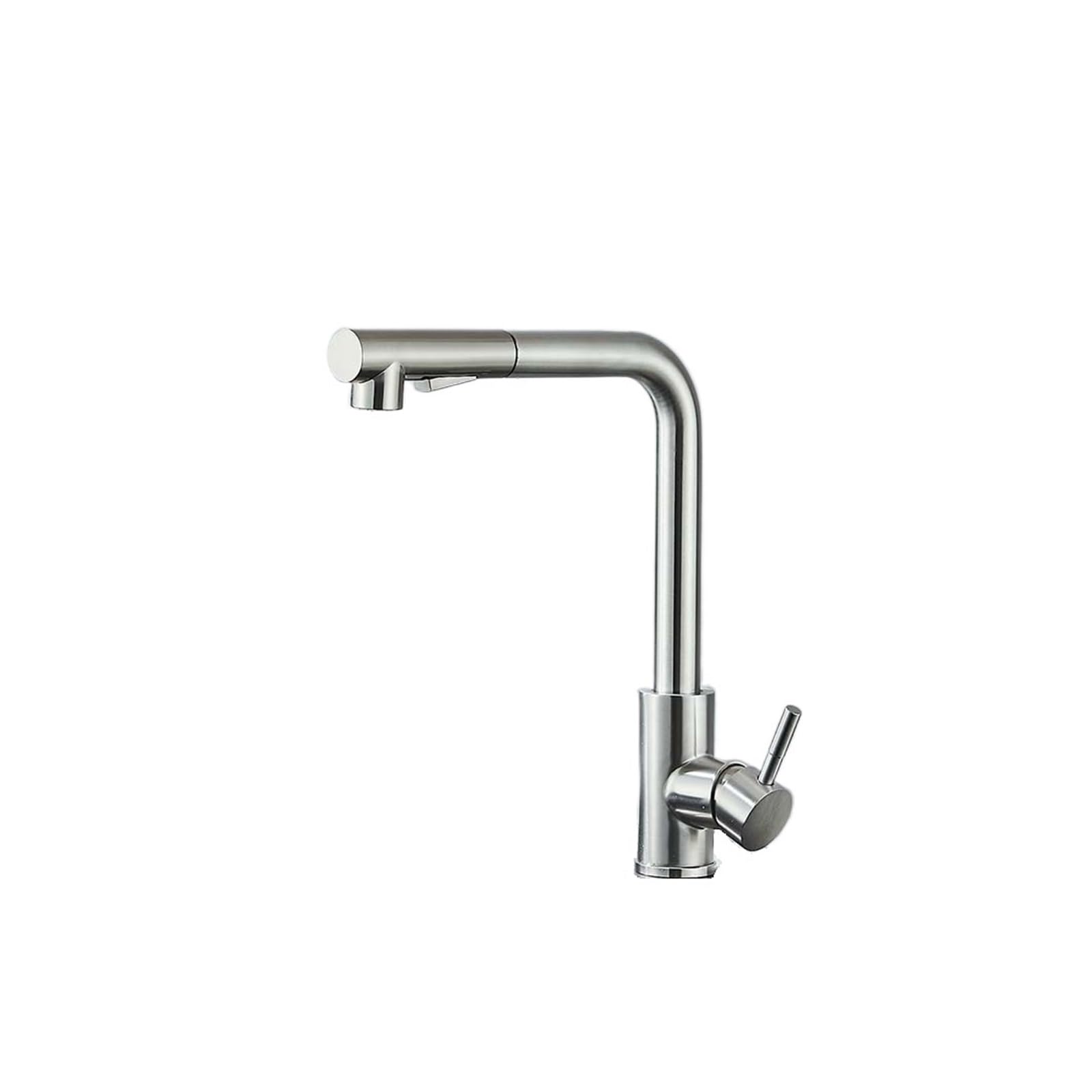 Robinet de cuisine extractible rotation 360 mitigeur évier double pulvérisateur