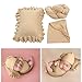 3 Stück Baby Neugeborenen Foto Requisiten Wraps & Baby Hut & Kissen-Set,DIY Baby Fotografie Requisiten Wraps & Hut,Newborn Baby Wrap Decke + Baby Kostüm Hut Headwrap Fotoshooting für 0-6 Monate Baby