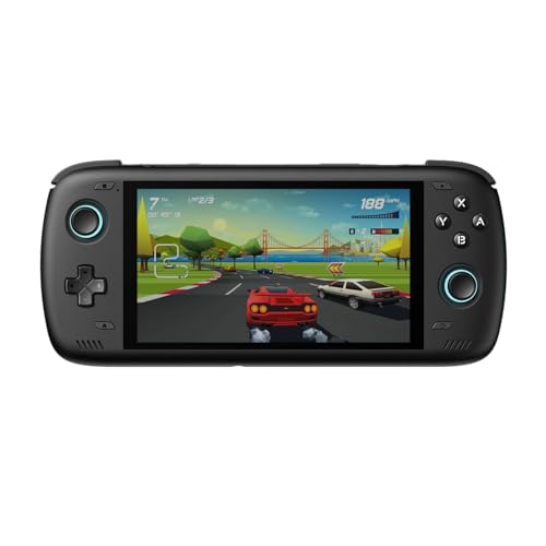 AYN Odin 2 Base Android Handheld Gaming with high Performance Snapdragon 8 Gen 2 Octa-core CPU, Adreno 740 GPU, 8GB RAM, 128GB Storage, 6' 1080p Screen, Wi-Fi 7, Android 13, HDMI.