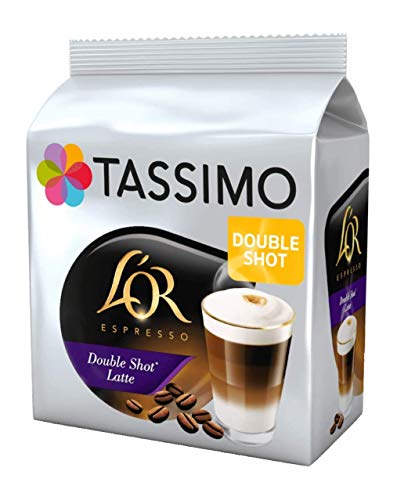Tassimo L'OR Capsulas de Cafe Latte Doble Shot - 10 paquetes (80 bebidas) - Imagen 4