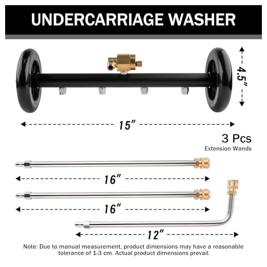 Jiimee Pressure Car Washer Undercarriage Cleaner