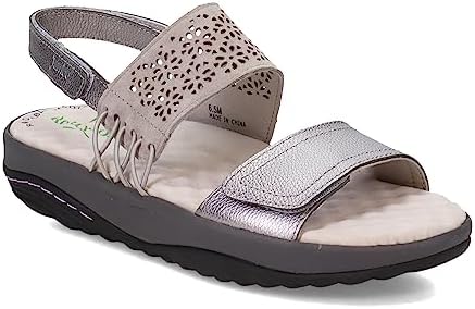 Jambu Alba Women's Sandal 11 B(M) US Gunmetal-Grey | Image 3