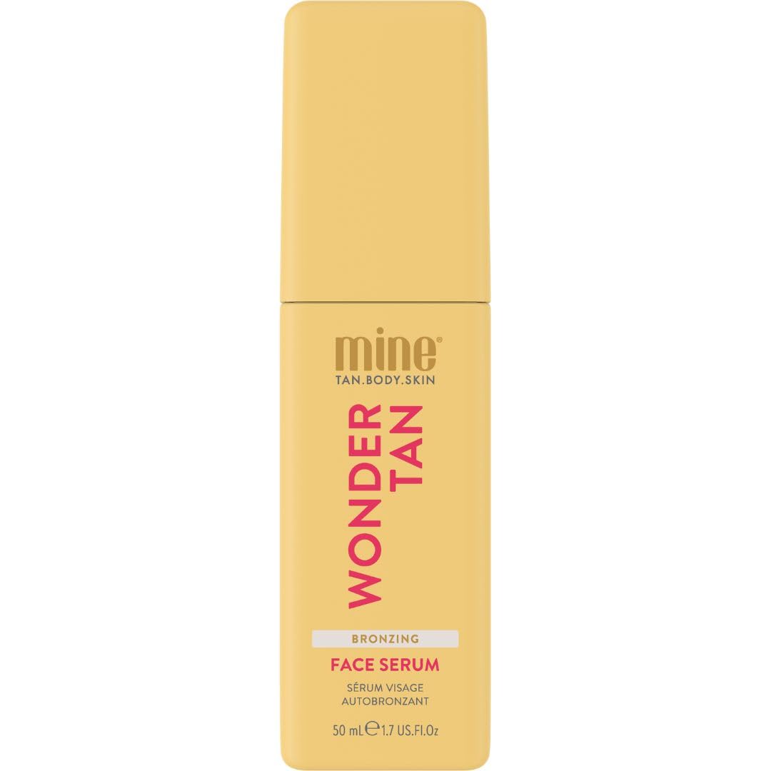 Minetan Facial Self Tanning Drops | Wonder Tan Serum- Clear Gradual Face Tan Cream, Daily Sunless Fake Tanner, Hyaluronic Acid & Vitamin C, Ultra