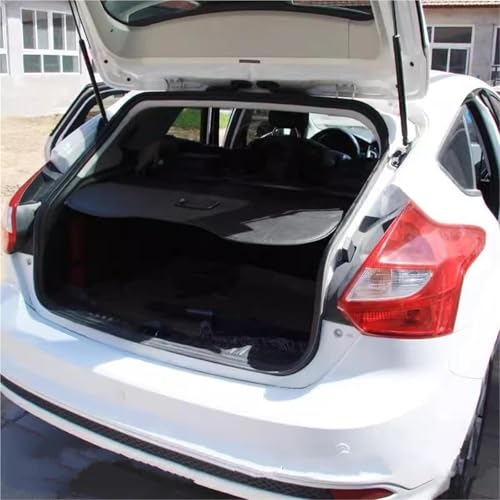 Cubierta maletero Ford Focus hatchback 2012-2019 bandeja trasera protectora negra 2
