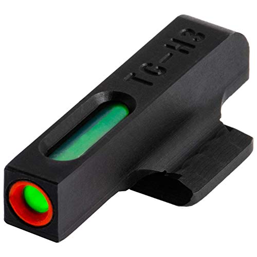 Image of Truglo TFX PRO Handgun Sight, Glowing Shock Proof Tritium and Fiber Optic Night Sight for Handguns, Compact, Durable, and Snag Free Sight