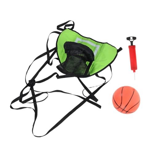 FUNNETOYU 3 Stück Trampolin Basketballkorb mit Mini bällen und Pumpe Wetterfester Basketballaufsatz für Garten und Outdoor Robustes Zubehör für Familien Fördert Spielspaß und Bewegung