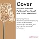 Zafferano, Poldina Cover Wasserhyazinthe, Handgewebt, Cover Für Tischlampe, Abdeckung Kompatibel Mit Poldina Lampen, Handgefertigt, Ø14,5 x 12,5 cm