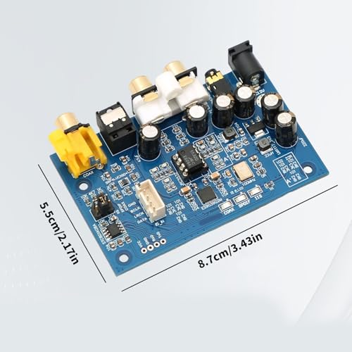 Módulo ES9039Q2M I2S de alta fidelidad DSD512 con jack analógico 4