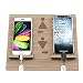Produktbild Handyhalter Holz Geschenk für Paare - Jahrestag Geschenk Für Ihn 1 Jahr - Einweihungsgeschenk Wohnung - Geschenke Zum Valentinstag Für Ihn - Geschenk Neue Wohnung