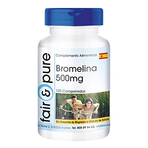 Fair & Pure Bromelina 500mg 120 Comprimidos