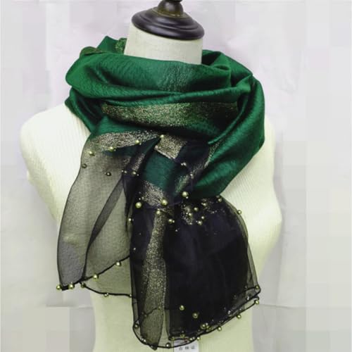 HURESON Lightweight Silk Scarf Elegant Soft Shawls and Wraps for Evening Dresses glitter Scarves for Women for All Seasons2