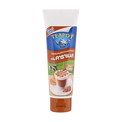 Buy Teapot Sweetened Condensed Milk Squeeze Tube Caramel Flavour 180 G Pack Of 1 Piece Online In Singapore B08229jjpq