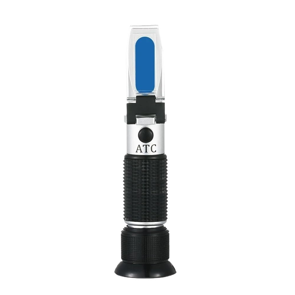Réfractomètre Brix 28-62% avec testeur de Sucre ATC for jus de Fruits et Miel