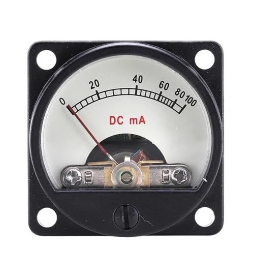Ampèremètre de 34mm DC 100mA pour surveiller l'intensité d'un circuit