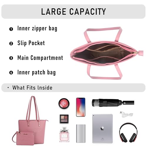 Image of Chinllo Tote Bag for Women, Medium Top Handle Handbags Purse