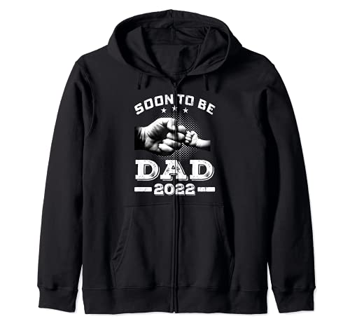 Pronto ser DAD 2022 para los hombres Funny DAD Announcement Bromas Sudadera con Capucha