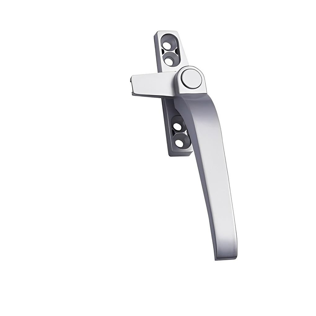 DFHEsdfD Window Handles, Aluminum Alloy Lever Casement Convenience Handily Install Professional Household Accessories(Right Silver)