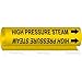 Brady 5706-I, 92740 High Performance - Wrap Around Pipe Marker, (Pack of 15 pcs)