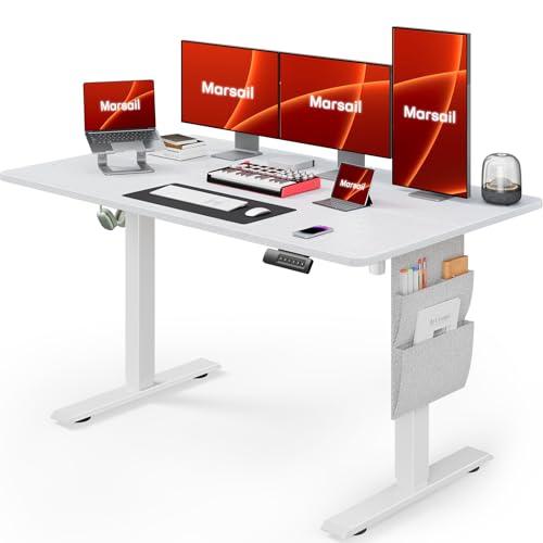 Marsail d~fXNX ^fBOfXN 140cm 80kgω׏d l[@\t ߃fXN Ɗ p\RfXN lԍHw Q[~OfXN ݑ[N e[Ny140 x s70 x 72-118cmzij