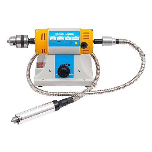 Jewelry Bench Polisher 320W Buffing Machine with Accessories