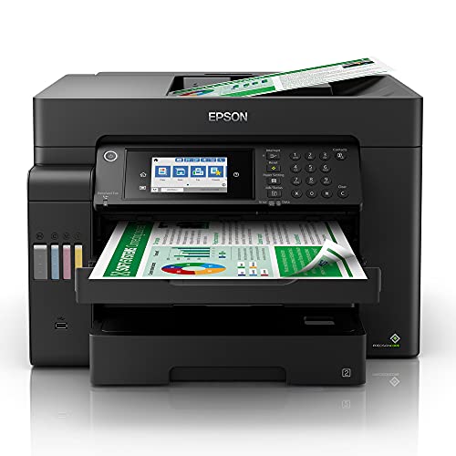 Multifuncional COLOR ECOTANK A3 EPSON - C11CH72302, PRETO, GRANDE