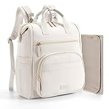 mommore Neoprene Diaper Bag Backpack Small Lightweight Baby Diaper Bags Water Resistant Diaper Backpack for Boys Girls Newborn with Changing Pad, Stroller Straps