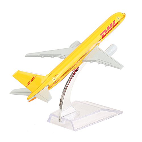 Sage Square 1:300 Scale DHL B-757 Freighter Metal Model Souvenir Cargo Aircraft - Image 5 thumbnail