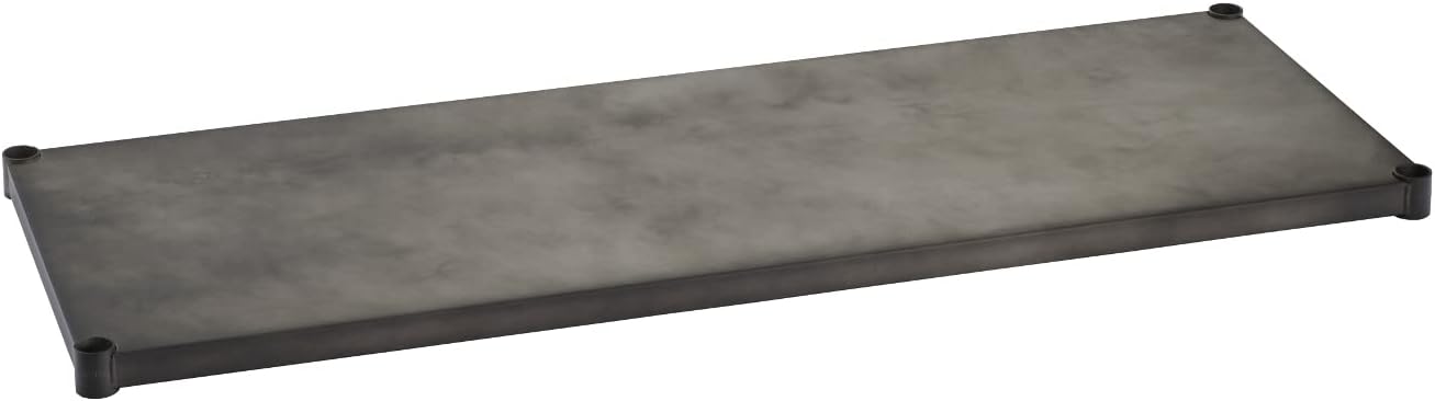 Basic Series Vintage Edition Solid Shelf W600xD450mm Silver B1824VSLD1