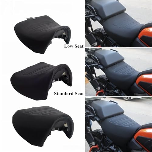 Cojín de gel para Harley Pan America 1250 con acabado premium para asiento estándar de piloto 7