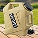 kowaku Water Carrier with Spigot for Camping, Fishing, and Survival Needs, Khaki