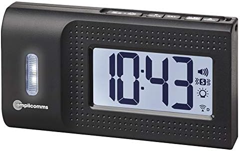Amplicomms TCL250 Radio Controlled Digital Travel Alarm Clock