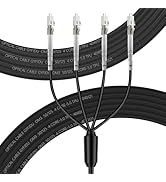 Amazon.com: FLYPROFiber- LC to LC Fiber Patch Cable OM3 0.2M
