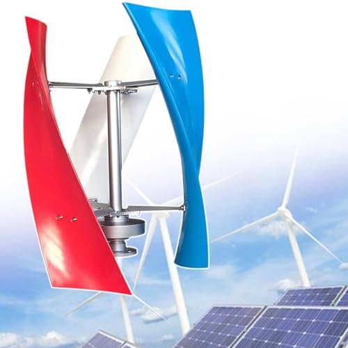 Éolienne spirale 10 m/s pour cabanes, kit de charge à courant alternatif