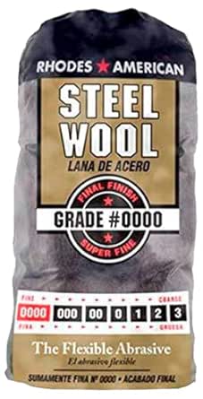 HOMAX #0000 Steel Wool Pads 12 Count
