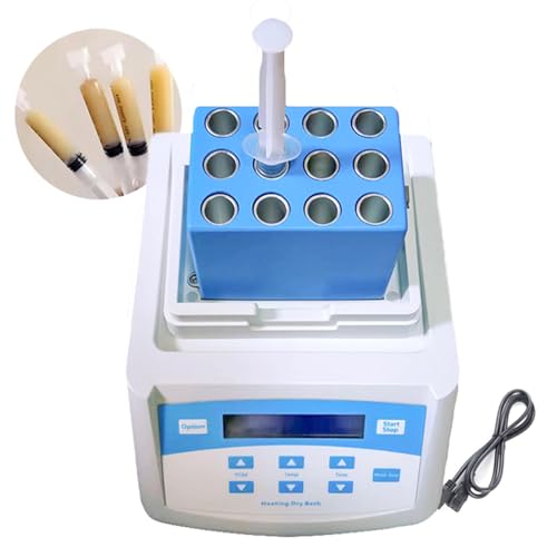 PRP - Máquina de calentamiento de gel para biollenado de plasma, control preciso de temperatura RT+5℃~100℃, temporizador 1min~99h59min, ideal para laboratorios médicos y cosméticos