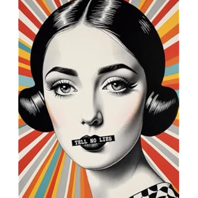 Girl Portrait | Tell No Lies | Ai Image Digital Collage