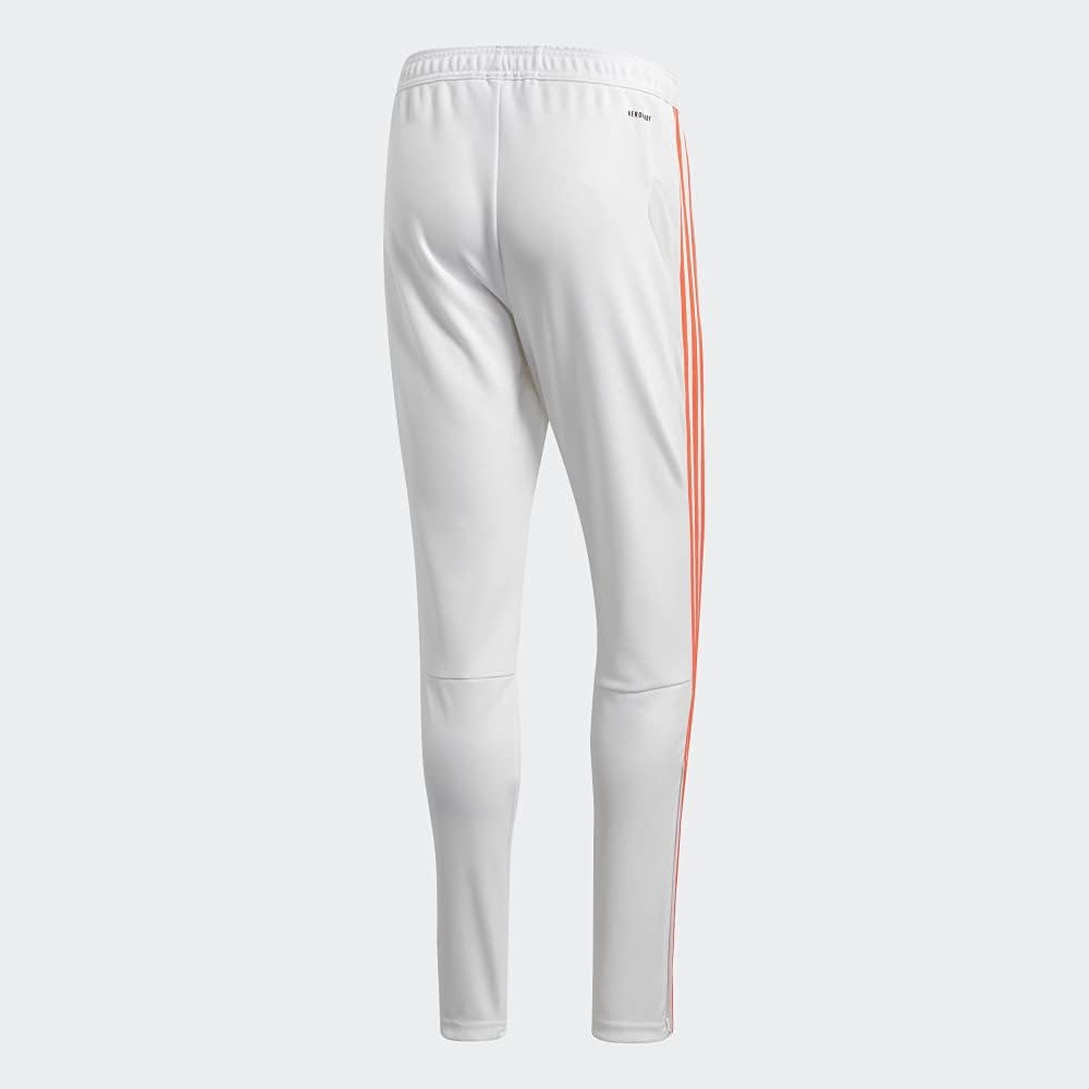 adidas Men's Tiro 19 Pants Small White/Solar Red