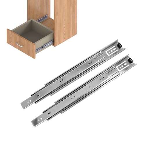 DETTAGLI: dimensioni: 500 x 45 mm; sistema di estrazione: Cuscinetti; materiale: acciaio zincato anticorrosione ad alta resistenza; l'acciaio è un materiale che si distingue per la sua durezza, resistenza alla trazione e lunga durata