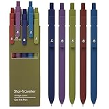 MorPionk Gel Pens, 5 Pcs 0.5mm Quick Dry Black Ink...