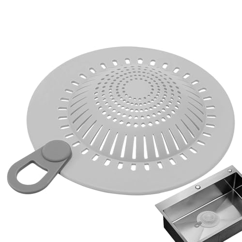 FVPKYUR - Rejilla antipelo de silicona para tuberías | Protector de ducha flexible para balcón, accesorio de filtro para fregadero de cocina y baño - Trampa para el pelo