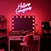 Hello Gorgeous Neon Sign Hello Beautiful Pink LED Neon Lights for Home Wedding Birthday Backdrop Bacelorette Party Wth Dimmable Switch(5V,16.5X10.6inches)