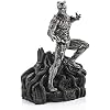 Royal Selangor Hand Finished Marvel Collection Pewter Limited Edition Black Panther Guardian Statue Gift