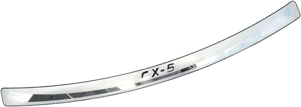 Rear Bumper Protector Guard for Mazda CX-5 CX5 2013-2026, Chrome Stainless Steels Chrome Accesories Cover Trunk Door Sill Panel Plates