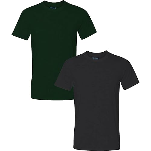 Gildan Men's Moisture Wicking Polyester Performance T-Shirt, 2-Pack